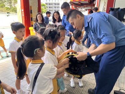 K3 參觀葵涌消防局